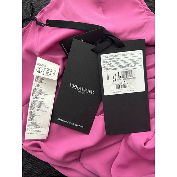 Vera Wang Bride Elodie Trailing Hem Gown - Picture 11 of 11